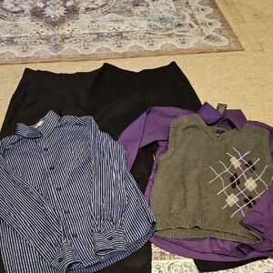 Lot Of 5 Boys Formal Clothing Size 12